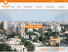 Tablet Screenshot of dizengoff.com